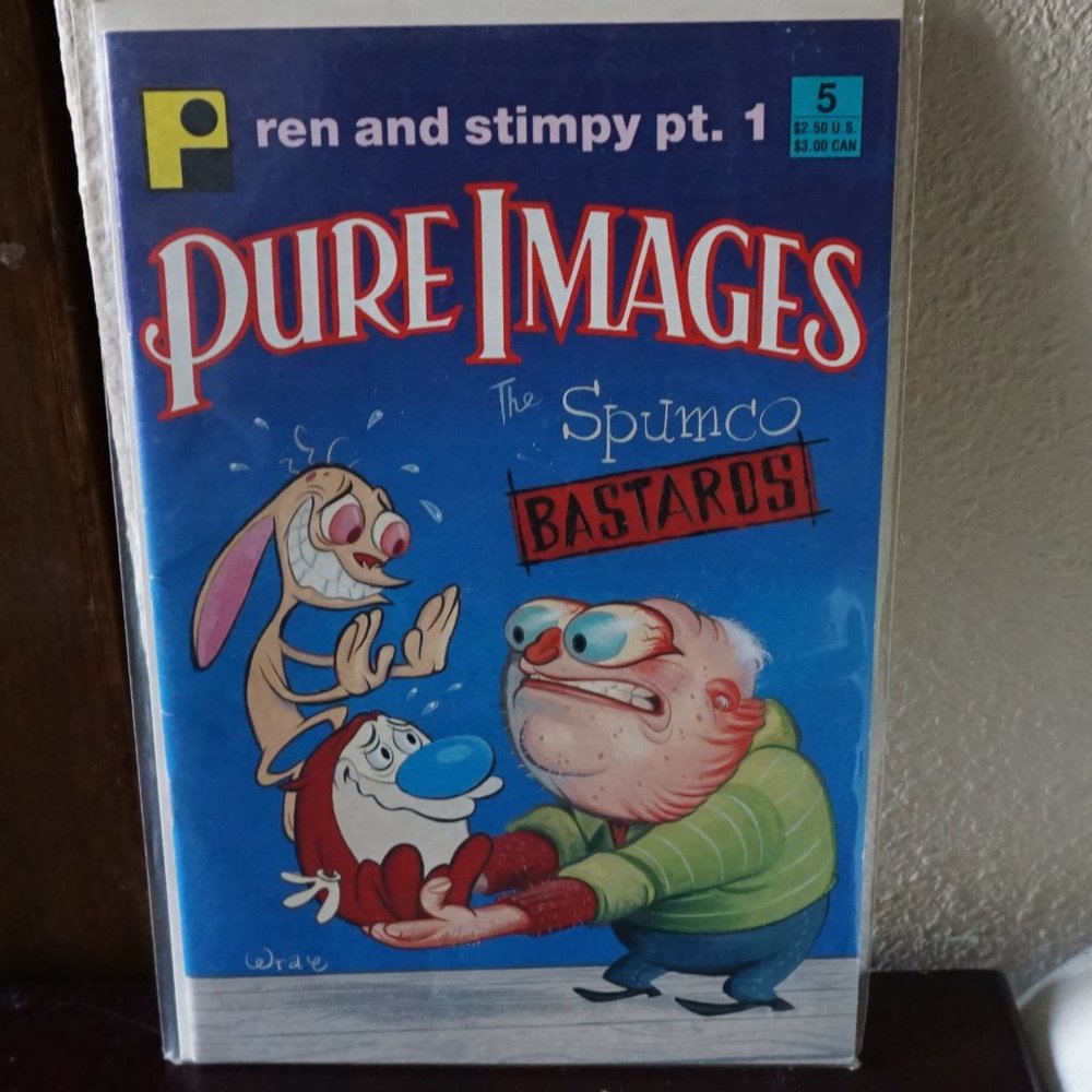 Ren & Stimpy pt.1 #5 Comic Book Pure Images Image Comics